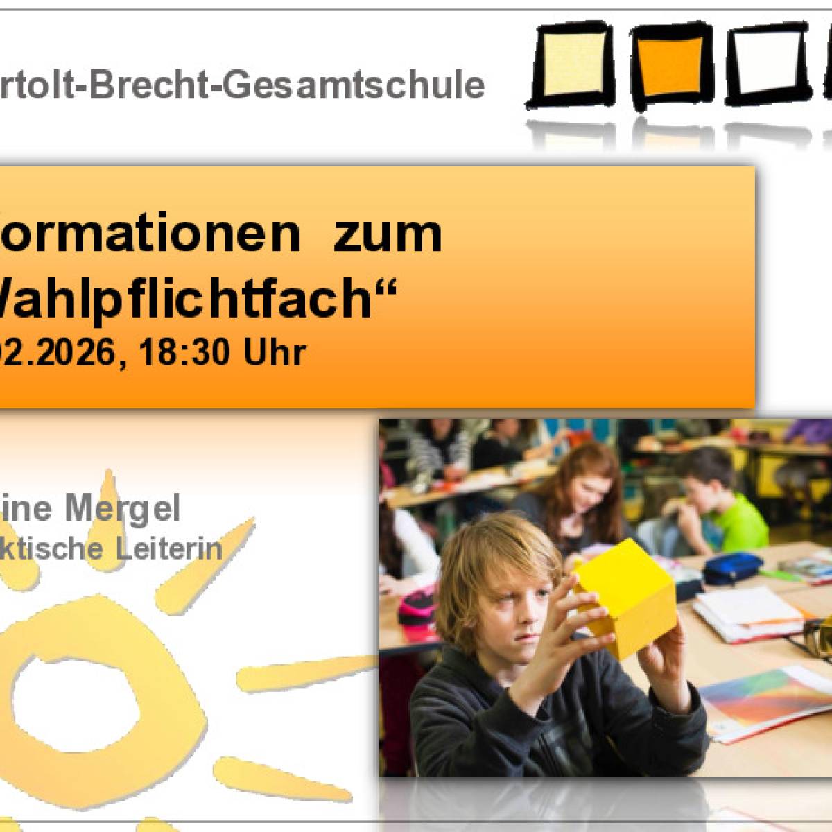 Informationen zum Wahlpflichtfach